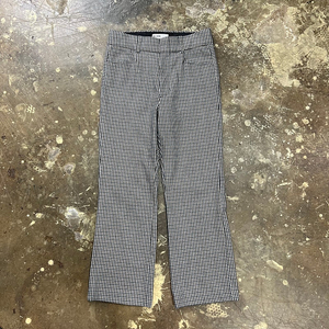 28) RE/DONE 리던 울 하운드투스 체크 팬츠 슬랙스바지 이태리