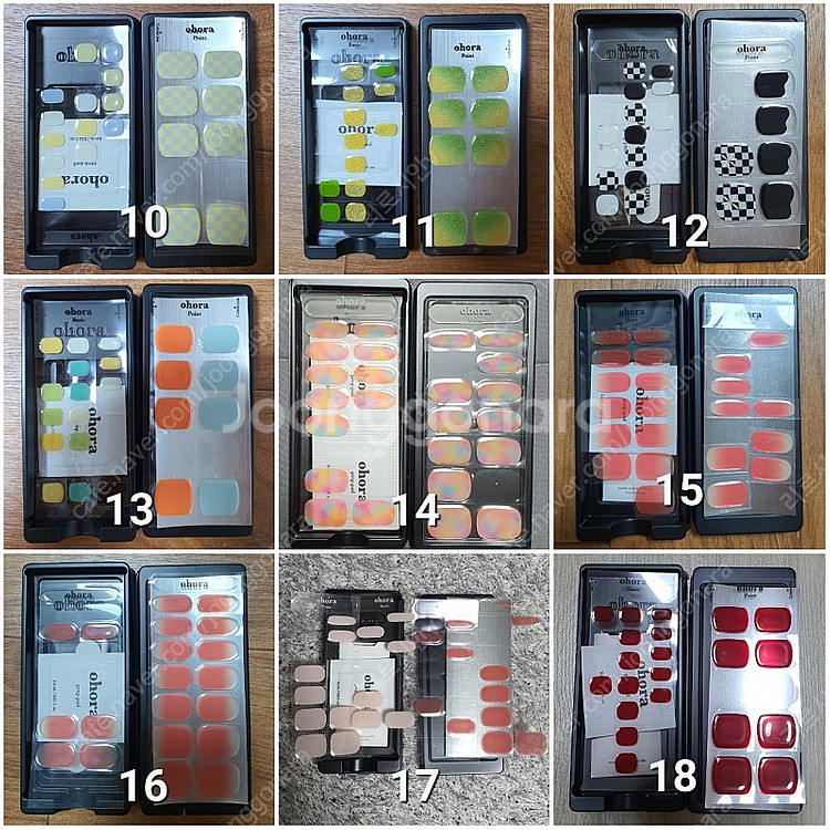 오호라 데싱디바 젤네일 젤페디 중고상품 판매해요--1