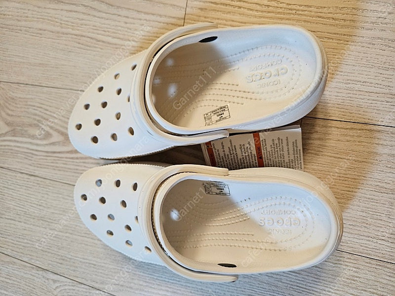 굽있는 크록스 플랫폼 클로그--1