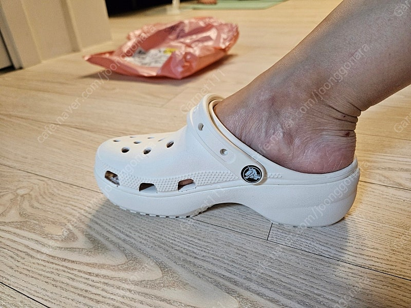 굽있는 크록스 플랫폼 클로그--2