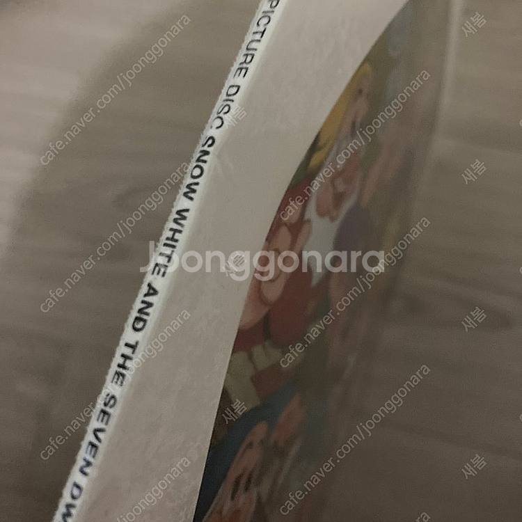 빈티지 디즈니 백설공주 픽처디스크 바이닐 lp--3