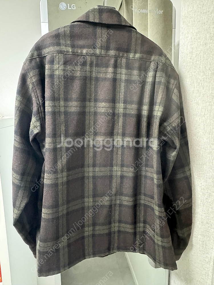 (사이즈참고) 캐피탈 블랙 그린 브라운 콤보 cpo 체크 셔츠 자켓 3사이즈 판매합니다. 오라리 코모리 올드조 피그...--1