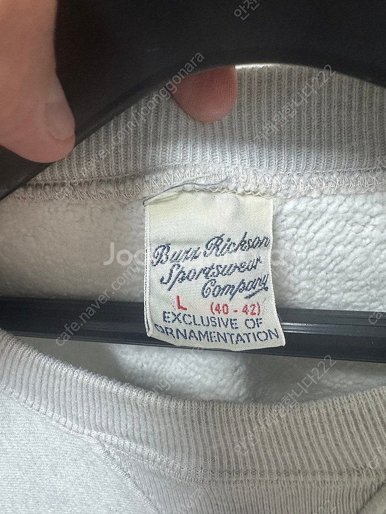 버즈릭슨 USAFA 멜란지그레이 L사이즈 스웻셔츠 판매 레미릴리프 콜림보 풀카운트 웨어하우스 데밀 아나토미카 프리휠...--2