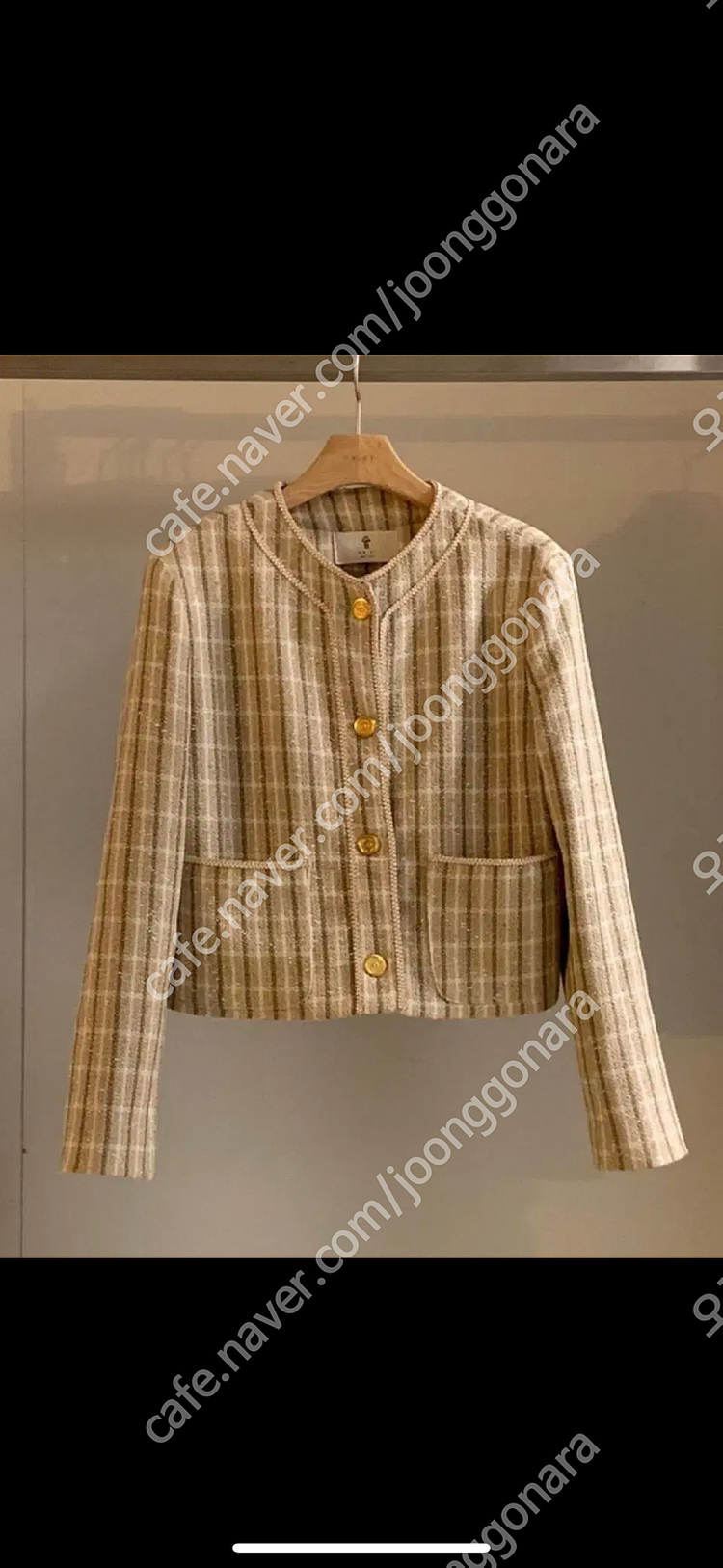 오브제 트위드자켓--4