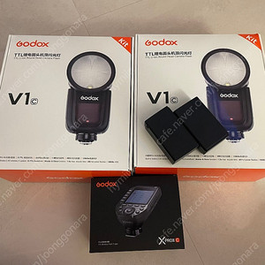 고독스V1c(캐논용) 가우포토정품2개, 고독스xpro2(캐논용) 일괄 판매(신동급,민트급)