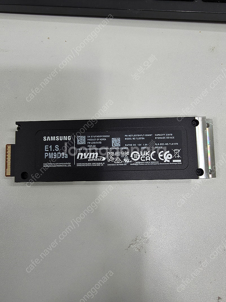 [새것] 삼성 3.84TB Gen5 PCIe SSD--0
