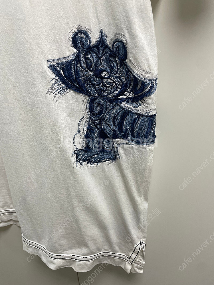 디올/KENNY SCHARF 자수 티셔츠/s--2