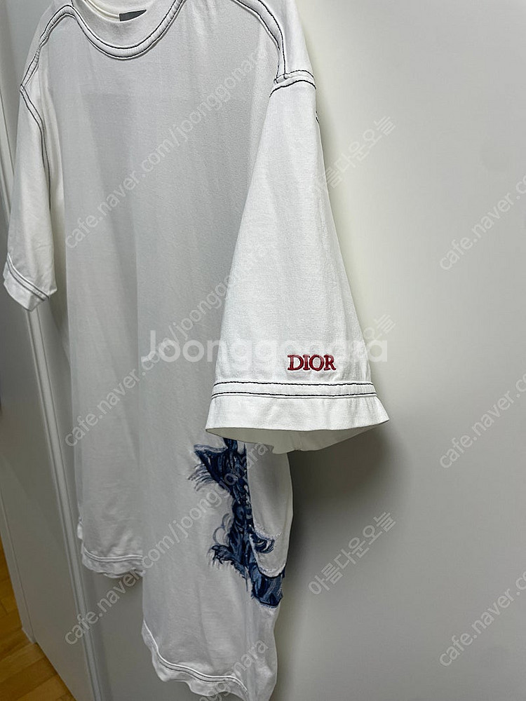 디올/KENNY SCHARF 자수 티셔츠/s--3