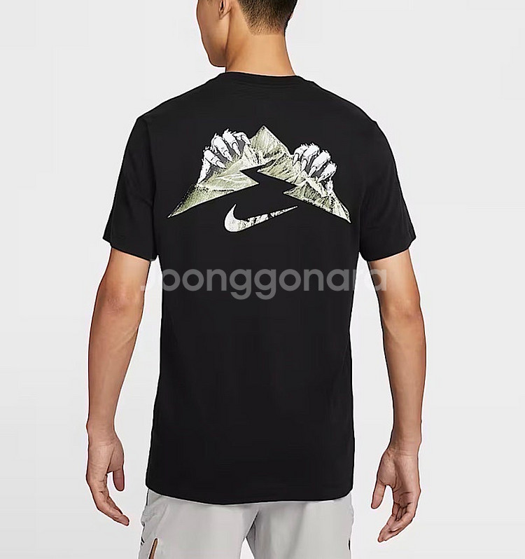 [L 2XL] 나이키 트레일 드라이핏 티셔츠 반팔티 블...--0