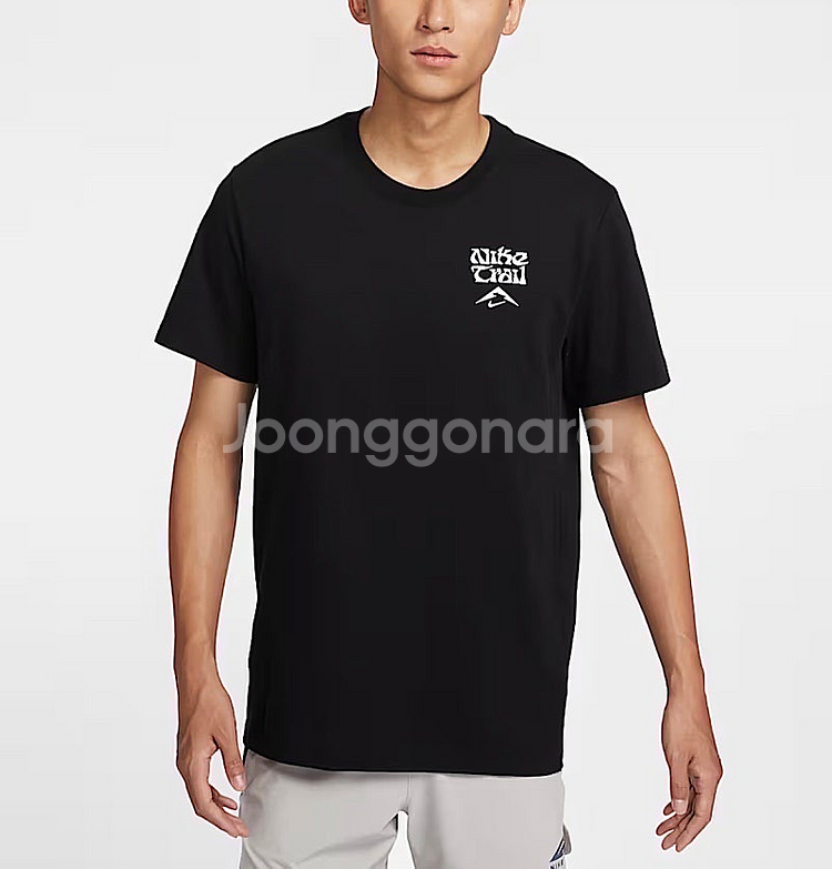 [L 2XL] 나이키 트레일 드라이핏 티셔츠 반팔티 블...--1