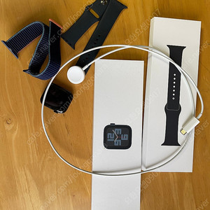 애플워치 se2 미드나이트 44mm gps