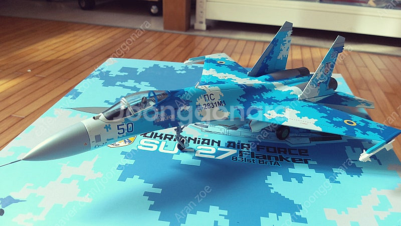 다이캐스트 전투기 우크라이나 su27, MIG29 인하--0