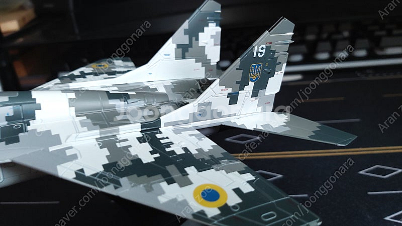 다이캐스트 전투기 우크라이나 su27, MIG29 인하--5