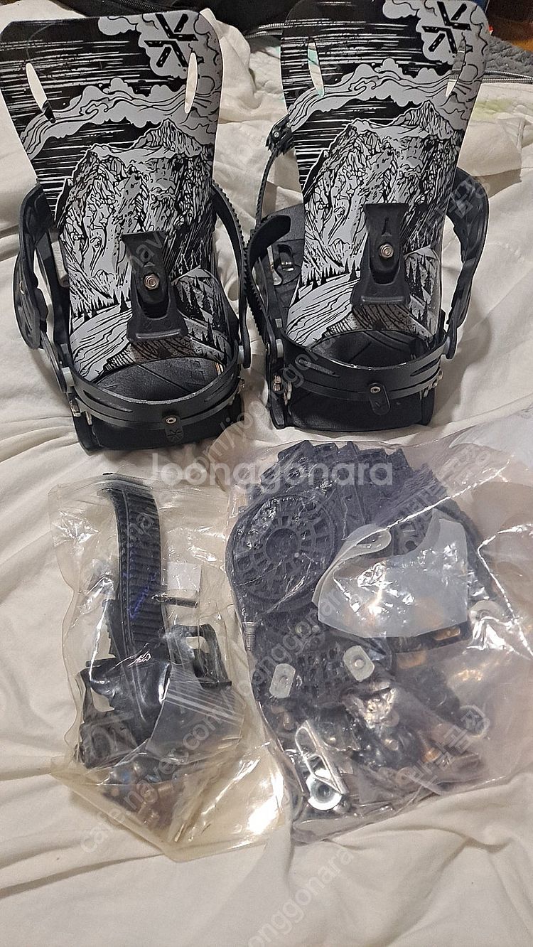 카라코람 커넥트R 한정판 카본하이백 바인딩 판매합니다.--7