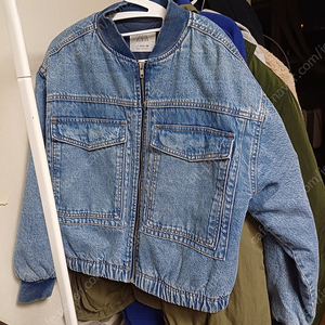 자라 키즈 청누빔자켓