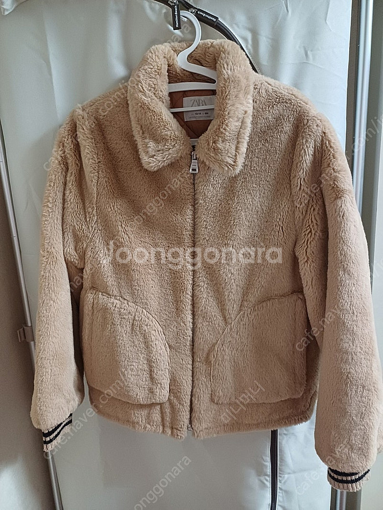 자라 키즈 퍼자켓--0