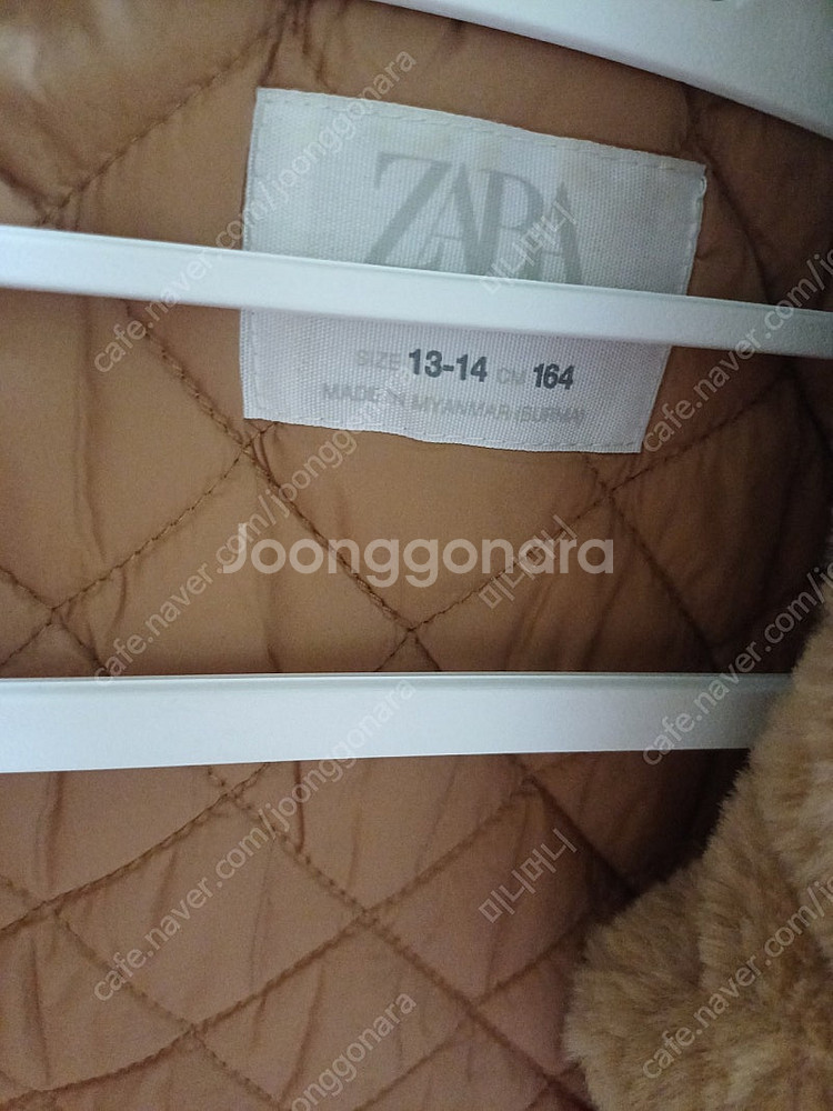 자라 키즈 퍼자켓--1