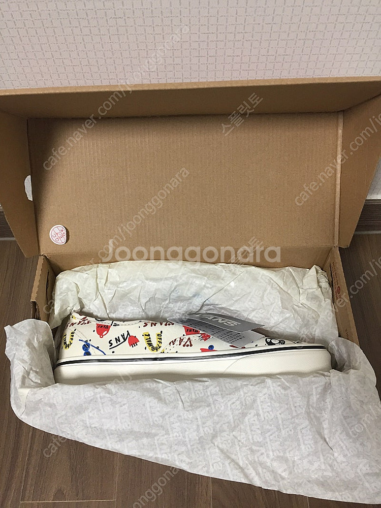 <새상품> 반스 어센틱 OTW 아트컬렉션 한정판 265...--1