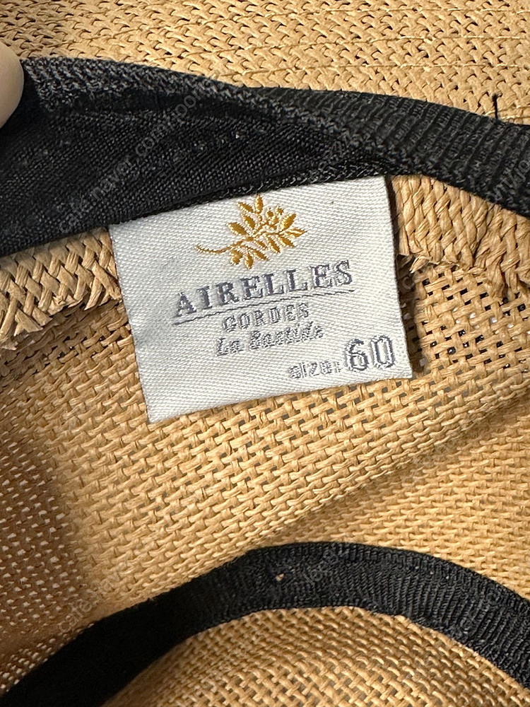 프랑스 Airelles 페도라 모자(남녀 공용) 이미지