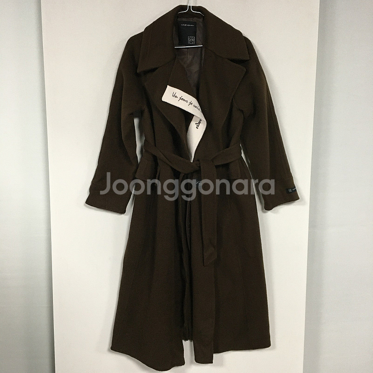 에고이스트 자수 벨티드 울 코트 55 / 랑방 마인 오브제 타임 럭키슈에뜨 산드로 마쥬 오르 시에 시스템--2