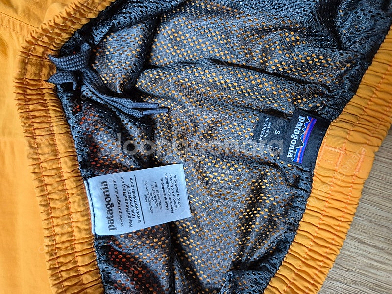 파타고니아 배기스 5인치 S 반바지 팬츠--2