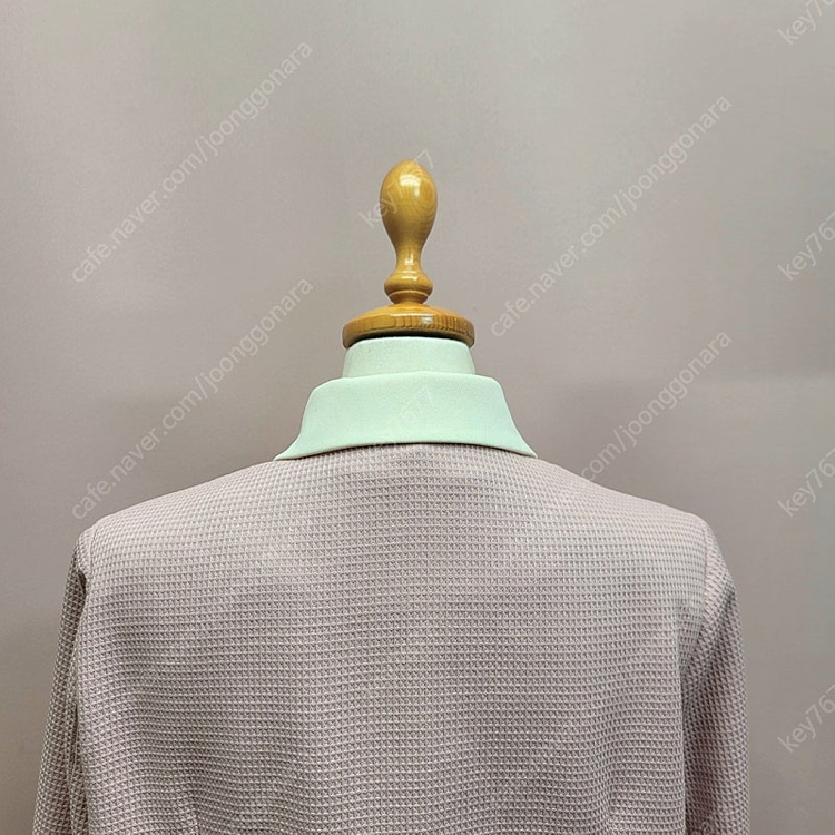 (새상품) VIMLY 핑크 배색 자켓--9