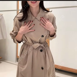 시에 린디 루즈 트렌치코트 베이지