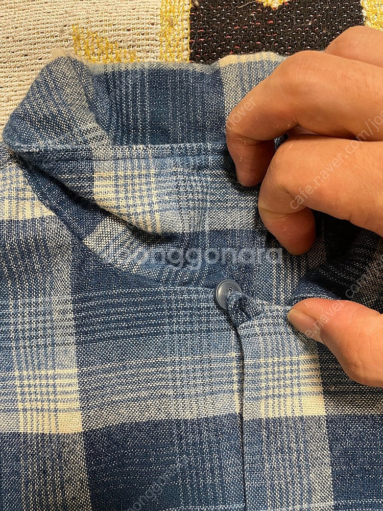 RRL 옴브레 캠프셔츠(M)--2
