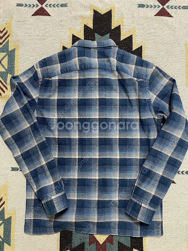 RRL 옴브레 캠프셔츠(M)--4
