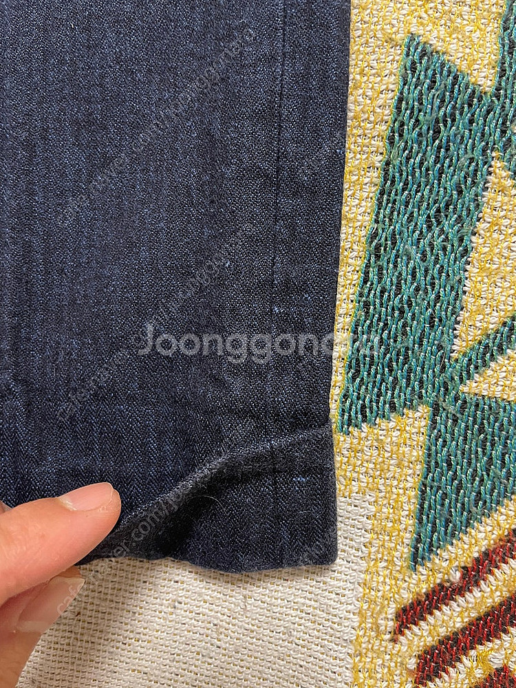 RRL 인디고 스트라이프 수트팬츠(32)--3