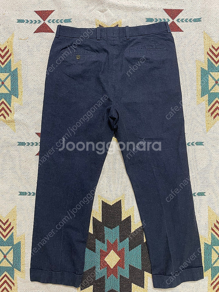 RRL 인디고 스트라이프 수트팬츠(32)--6
