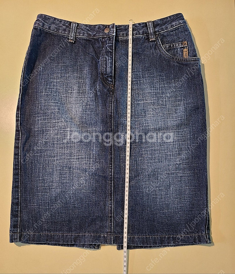 엠포리오 아르마니 데님 스커트 청치마 42 (허리둘레 70)--1