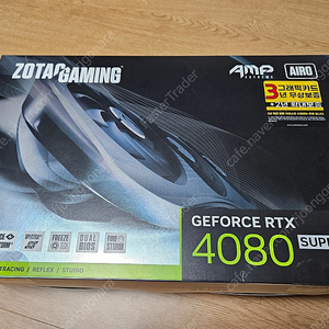 ZOTAC RTX 4080 Super AMP 판매합니다.