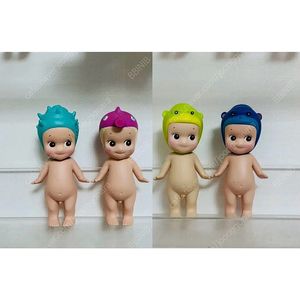 소니엔젤 소라,해마,연두 고릴라,파랑 고릴라 4종 세트