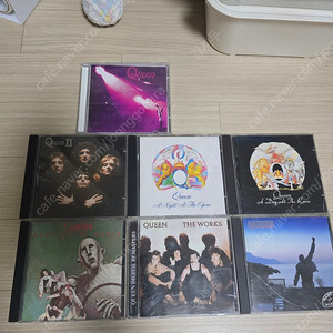 퀸 시디 7장 일괄 판매합니다