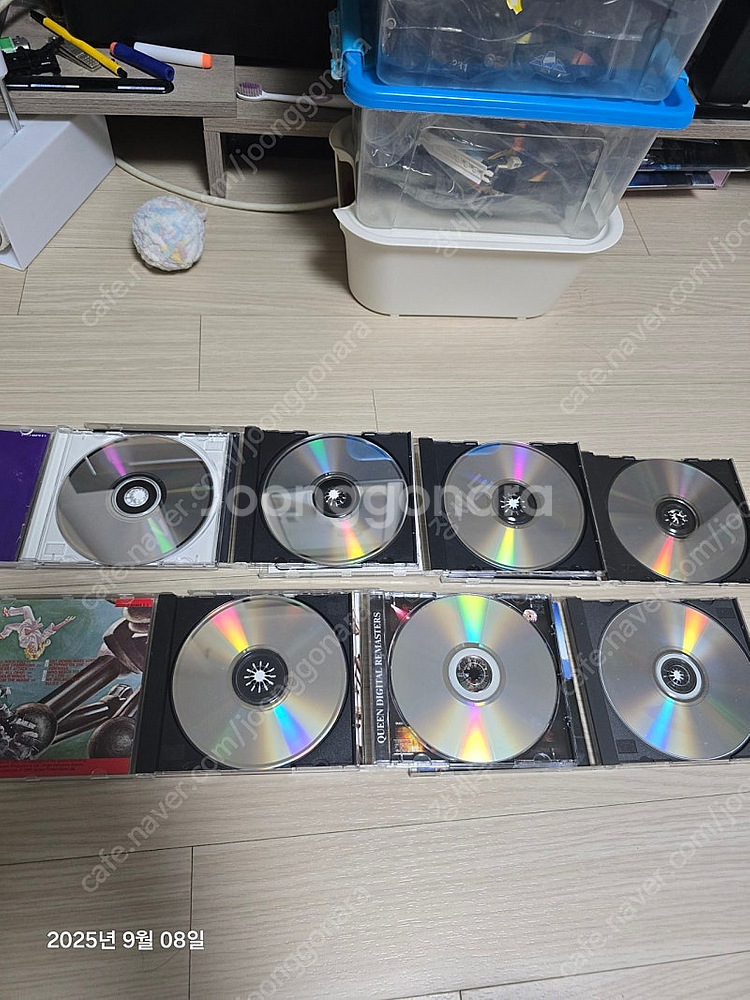 퀸 시디 7장 일괄 판매합니다--2