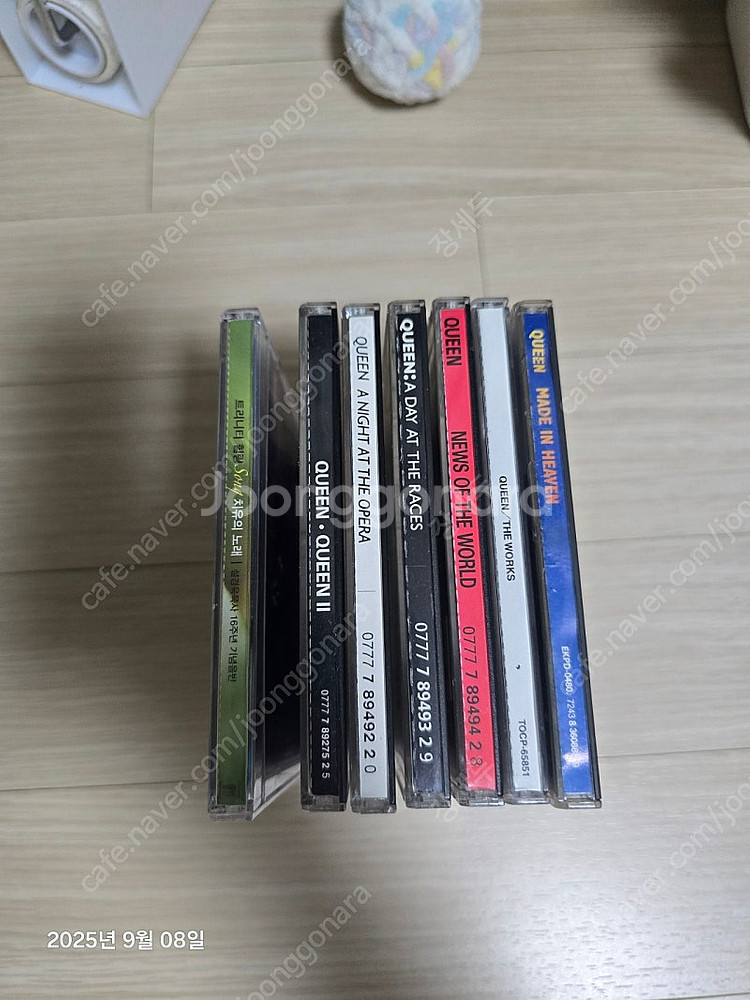 퀸 시디 7장 일괄 판매합니다--3