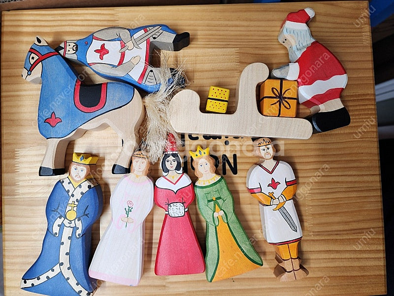 키즈에이원 애니멀아띠 1, 2 풀세트 아가월드 노아의 방주(매트, 원목보관상자, 매칭카드 다 포함)--2