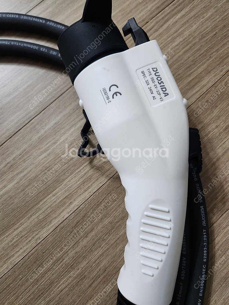 이볼루션 듀오시다 전기차 충전연장케이블5핀--1