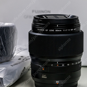 후지 GF 80mm F1.7 R WR 박스셋
