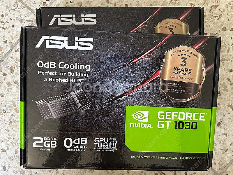 ASUS gt1030 2g 무소음(미사용)--0