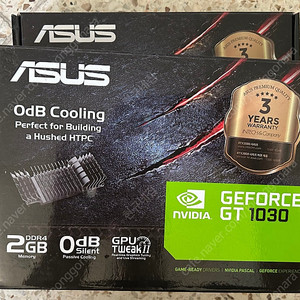 ASUS gt1030 2g 무소음(미사용)