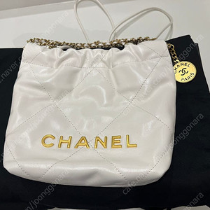 샤넬 22백 미니 화이트