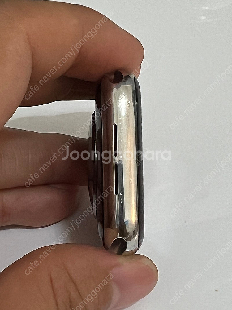 애플워치6 44mm 스테인리스 A급 84% 풀박스 스트...--5
