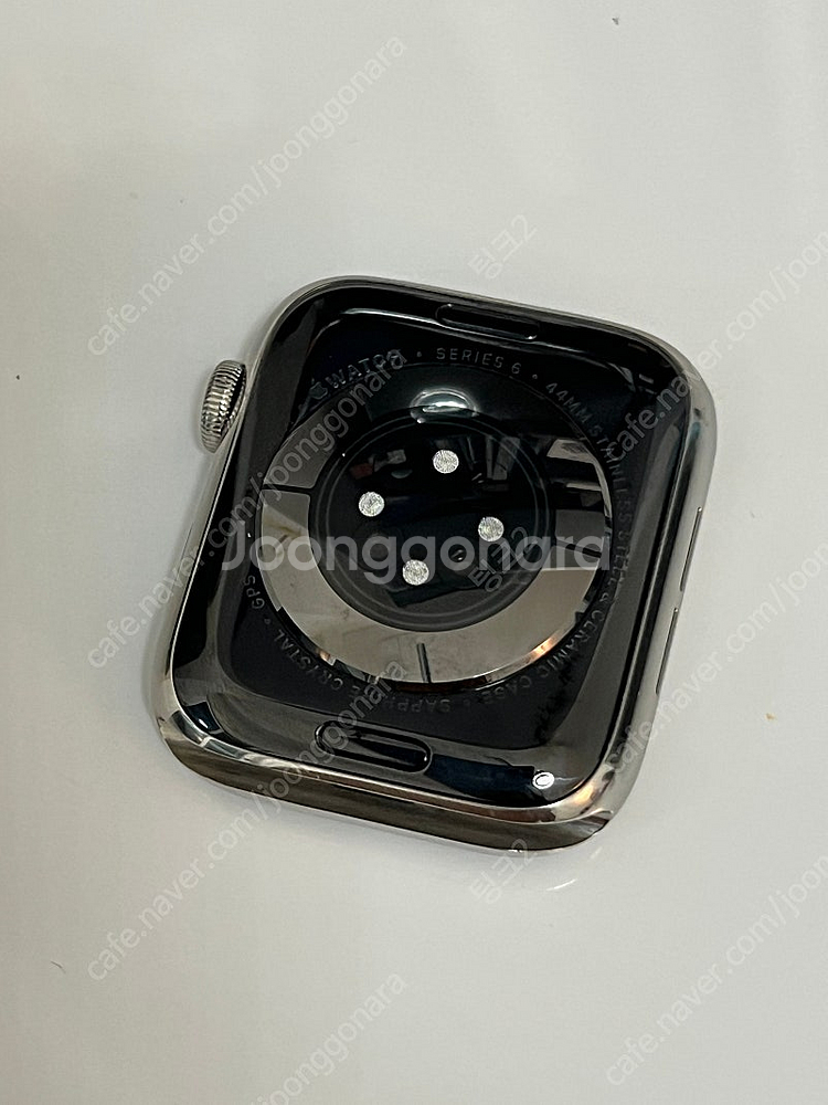 애플워치6 44mm 스테인리스 A급 84% 풀박스 스트...--7