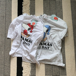 스누피 정품라이센스 반팔티 오버핏티셔츠