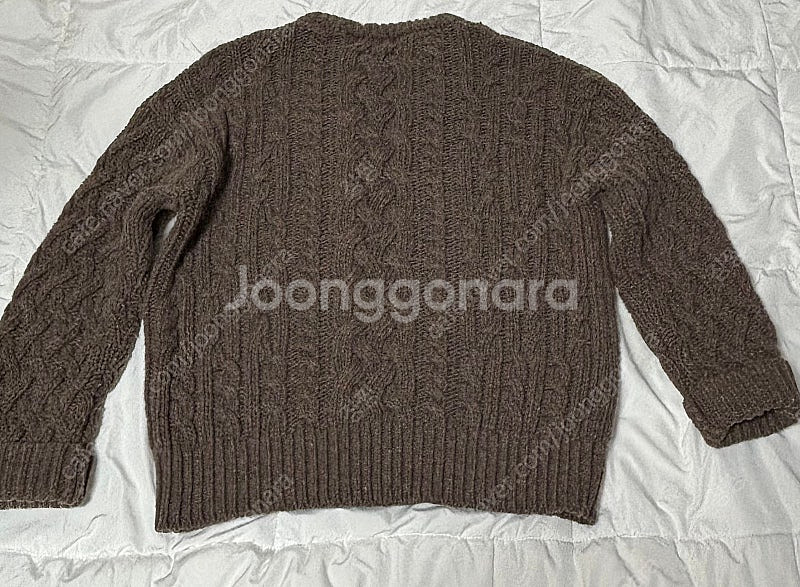 아우브아워 니트 (scot cable sweater)--6