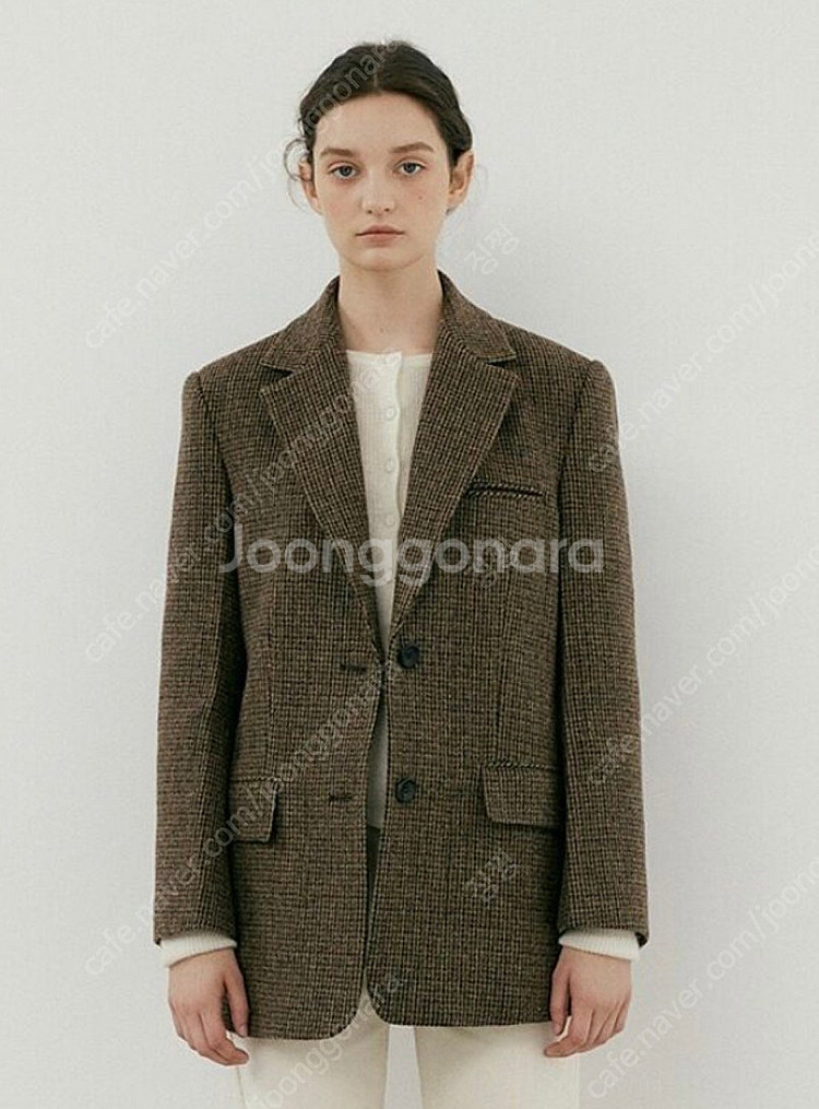 블랭크공삼 울 자켓 wool overfit jacket...--1
