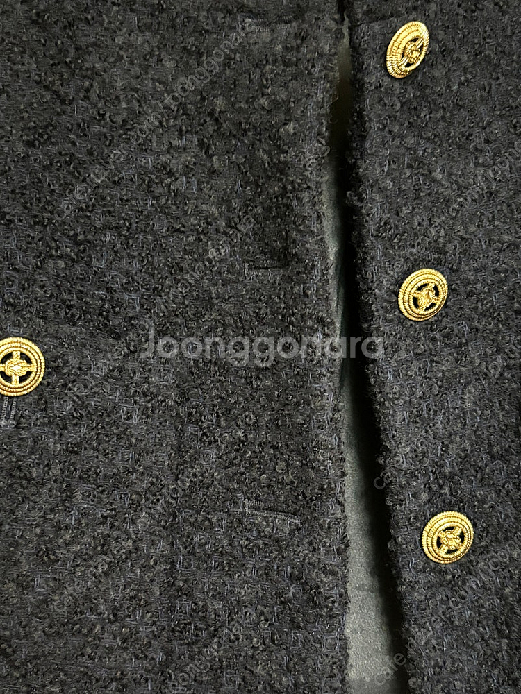 블랭크공삼 트위드 자켓 boucle cropped tw...--3