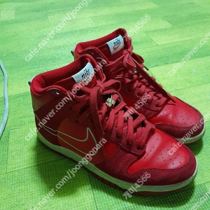 중고 나이키 덩크 하이 1971 레드 남녀공용 250
